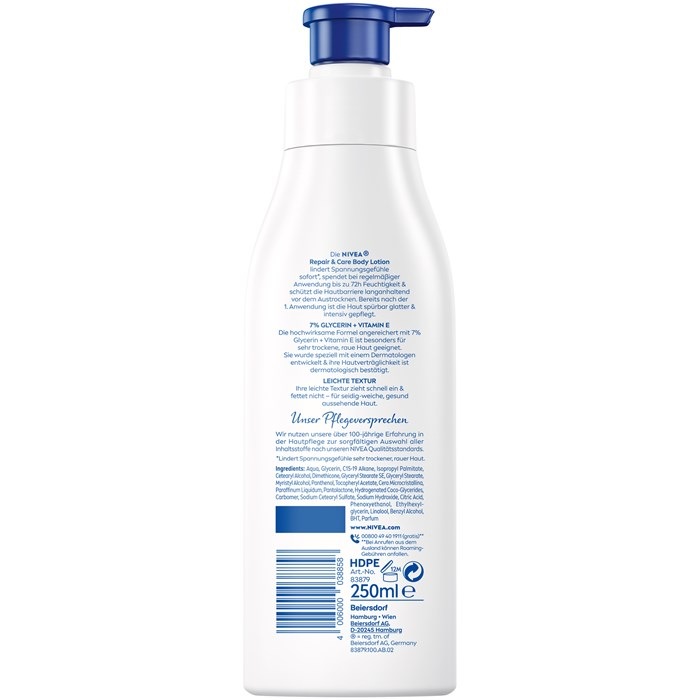Bodylotion Repair & Care