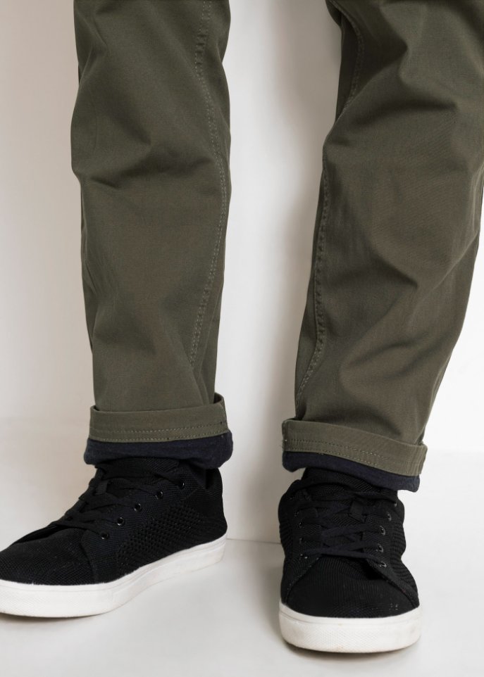 Regular Fit Thermo-Stretch-Schlupfhose, Straight