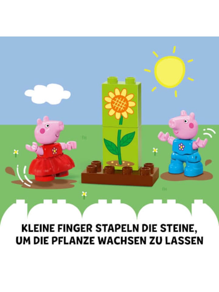 LEGO Bausteineset Duplo Pink Peppas Garten mit Baumhaus, ab 24 Monate günstig kaufen onesize