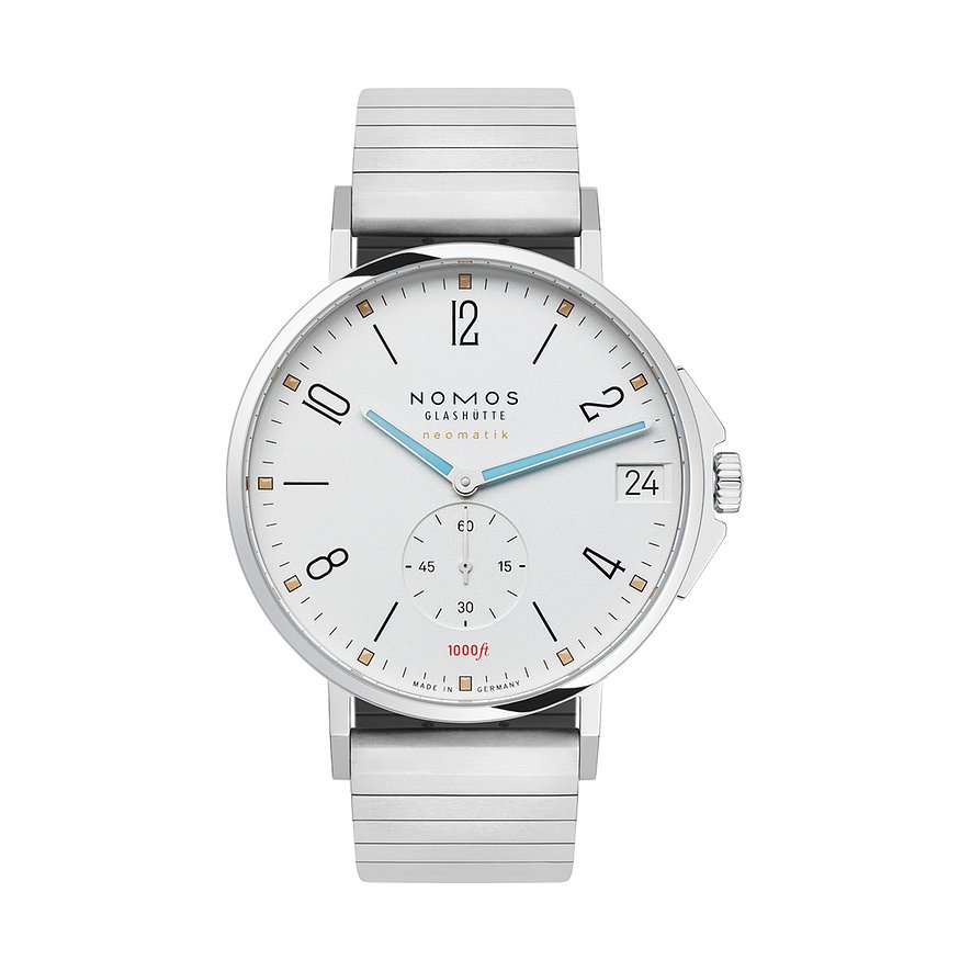 Nomos Glashütte Herrenuhr Tangente Sport neomatik 42 Datum