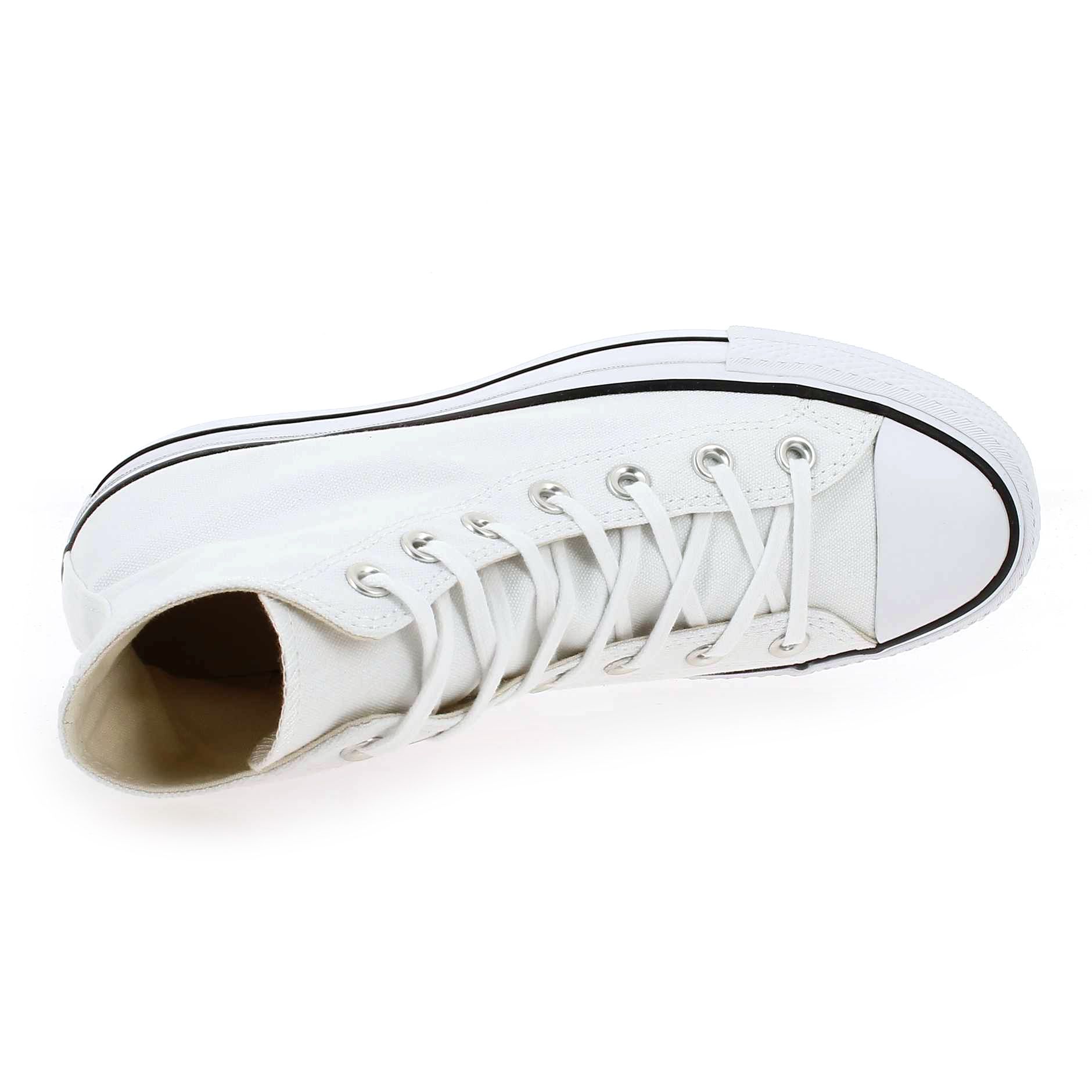 Converse  CHUCK TAYLOR AS LIFT HI - Blanc