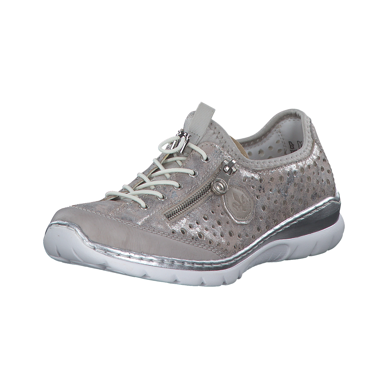 Rieker L32P6, Slipper, Damen, Beige