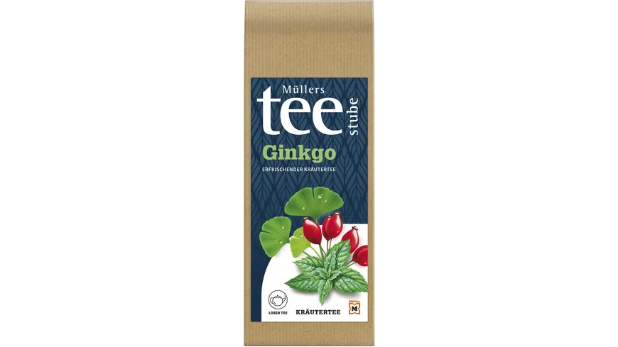 Müllers Teestube Kräutertee Lose Ginkgo 50 g