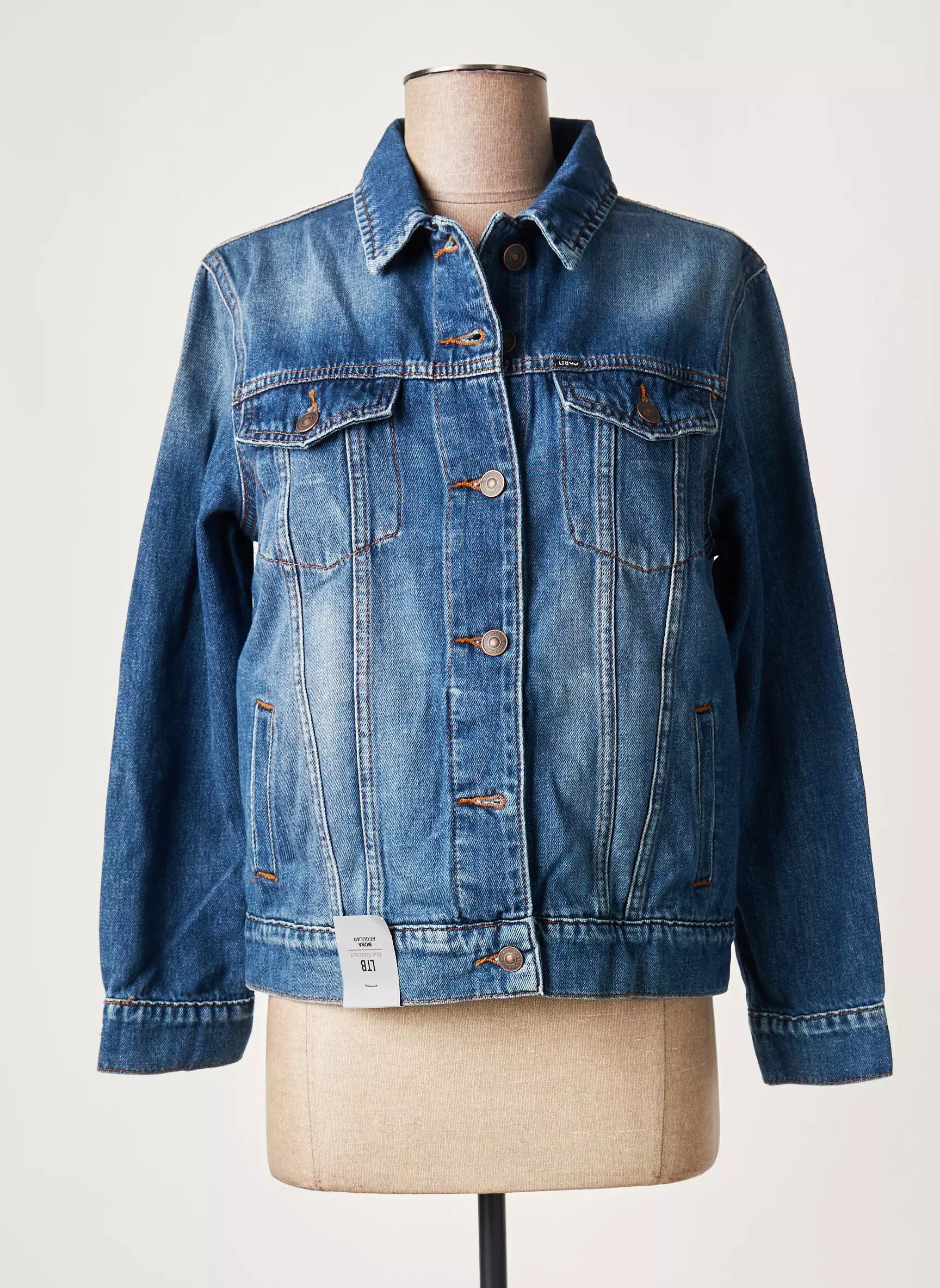 Ltb Vestesenjean Femme couleur bleu