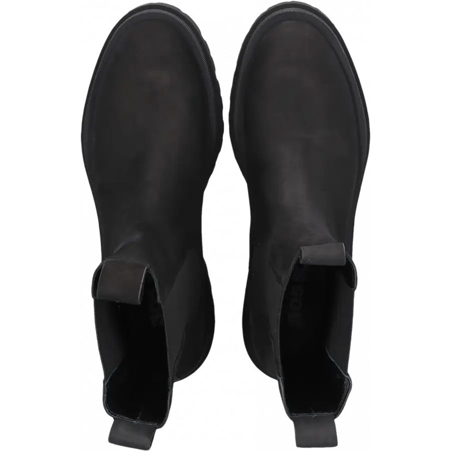 305 SOBE - Chelsea Boots SHAKIRA Nubukleder - schwarz