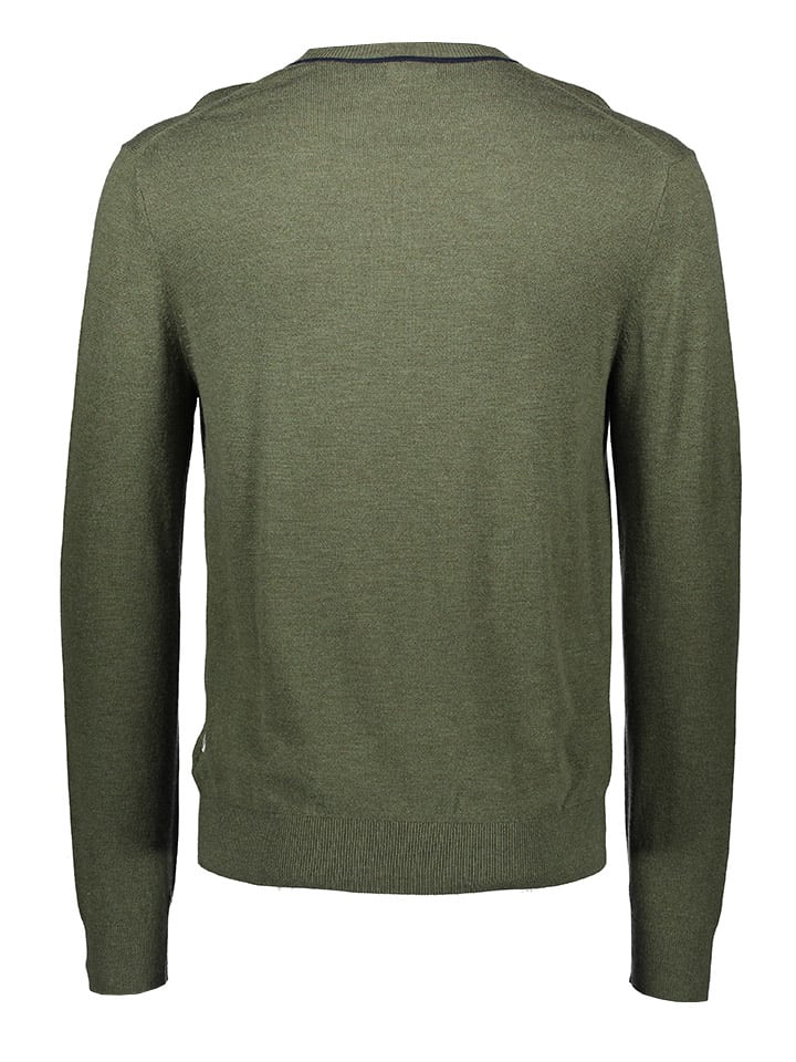 Napapijri Pullover in Khaki günstig kaufen