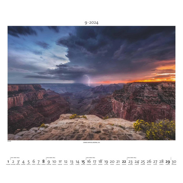 OUTDOOR 2024 - FOTO-KALENDER - POSTER-KALENDER - Kalender