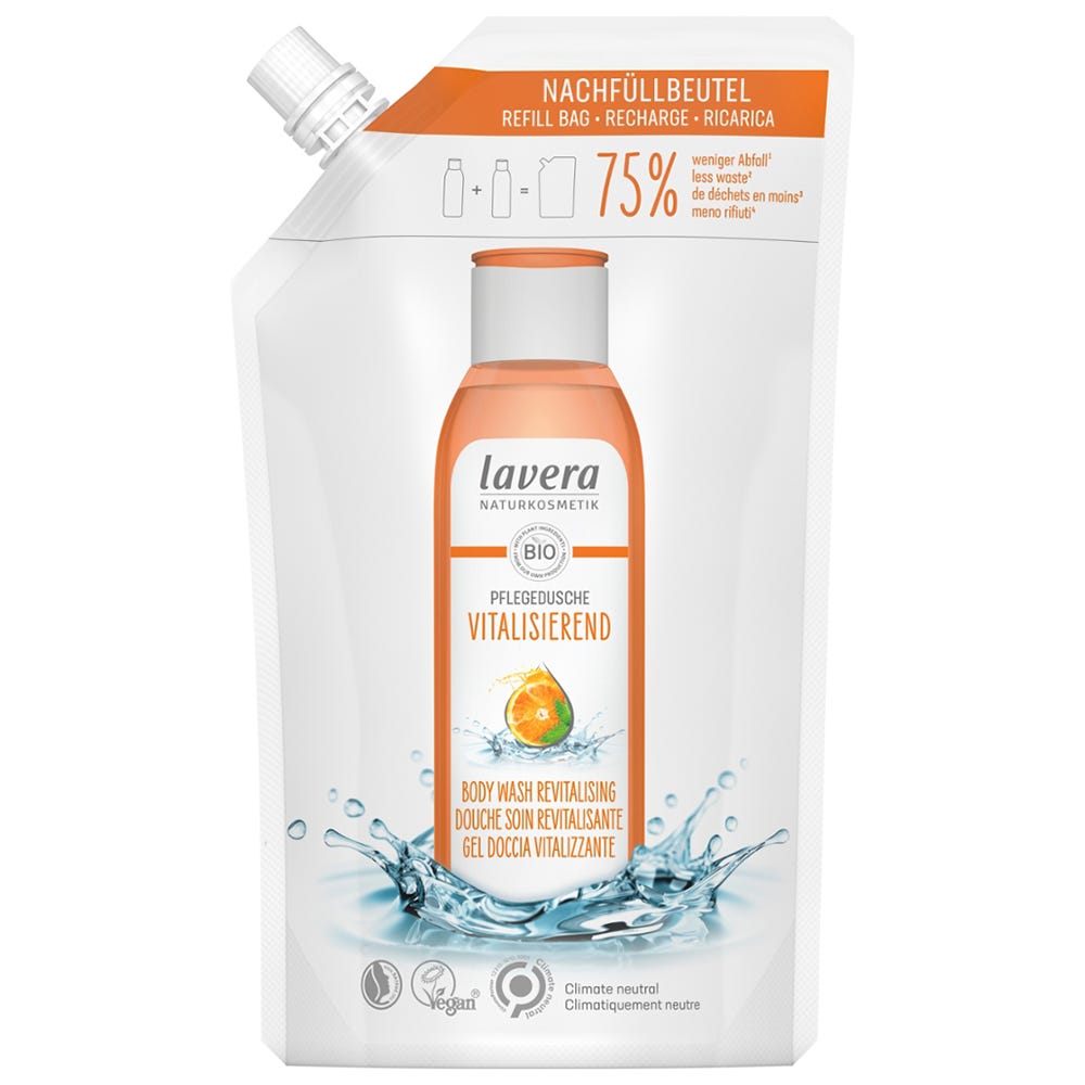 Lavera Pflegedusche Vitalisierend Nachfüllbeutel 500 ml