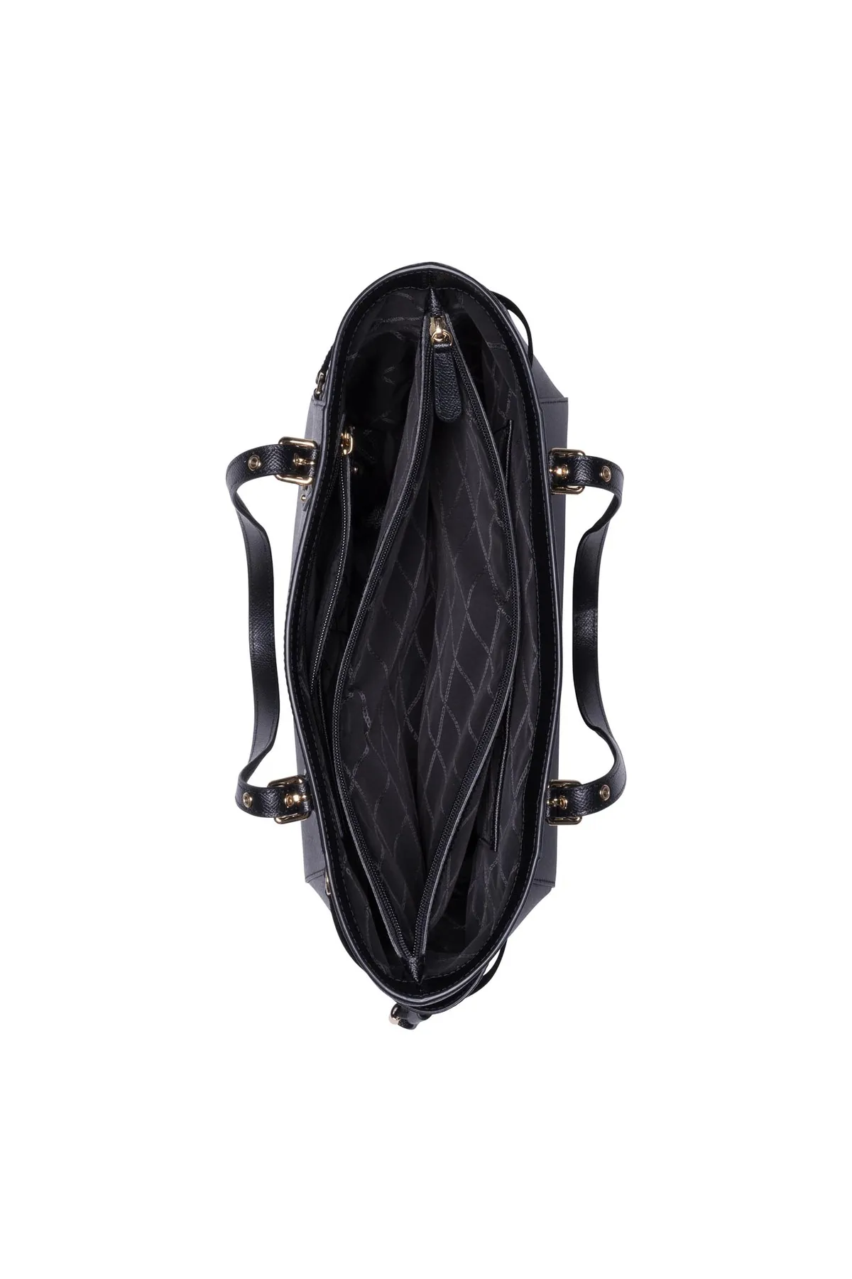 Michael Kors  Michael Kors Voyager Schwarzes Leder Shopper 30H7GV6T9L-001