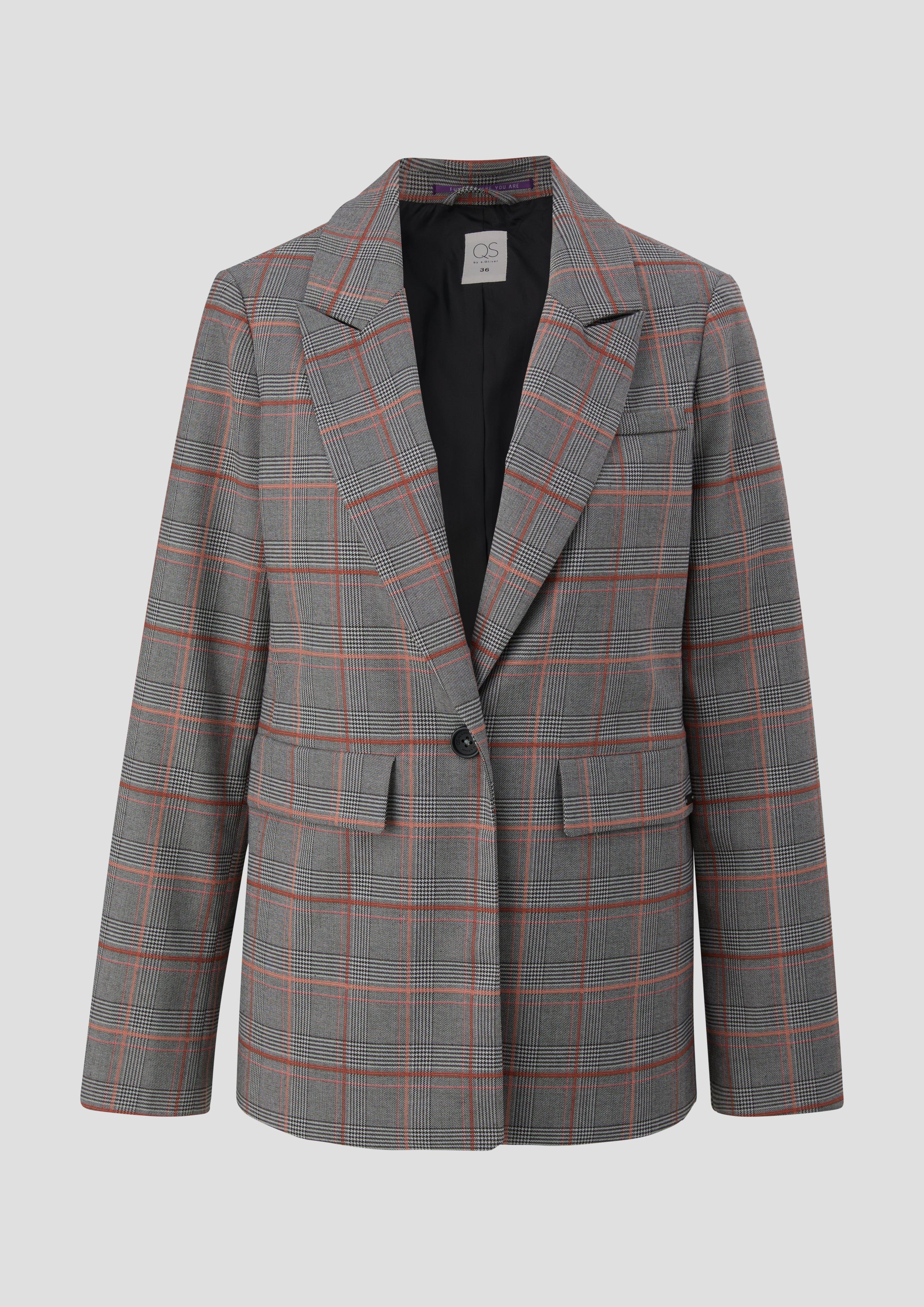 Karierter Blazer  2134891-20N0