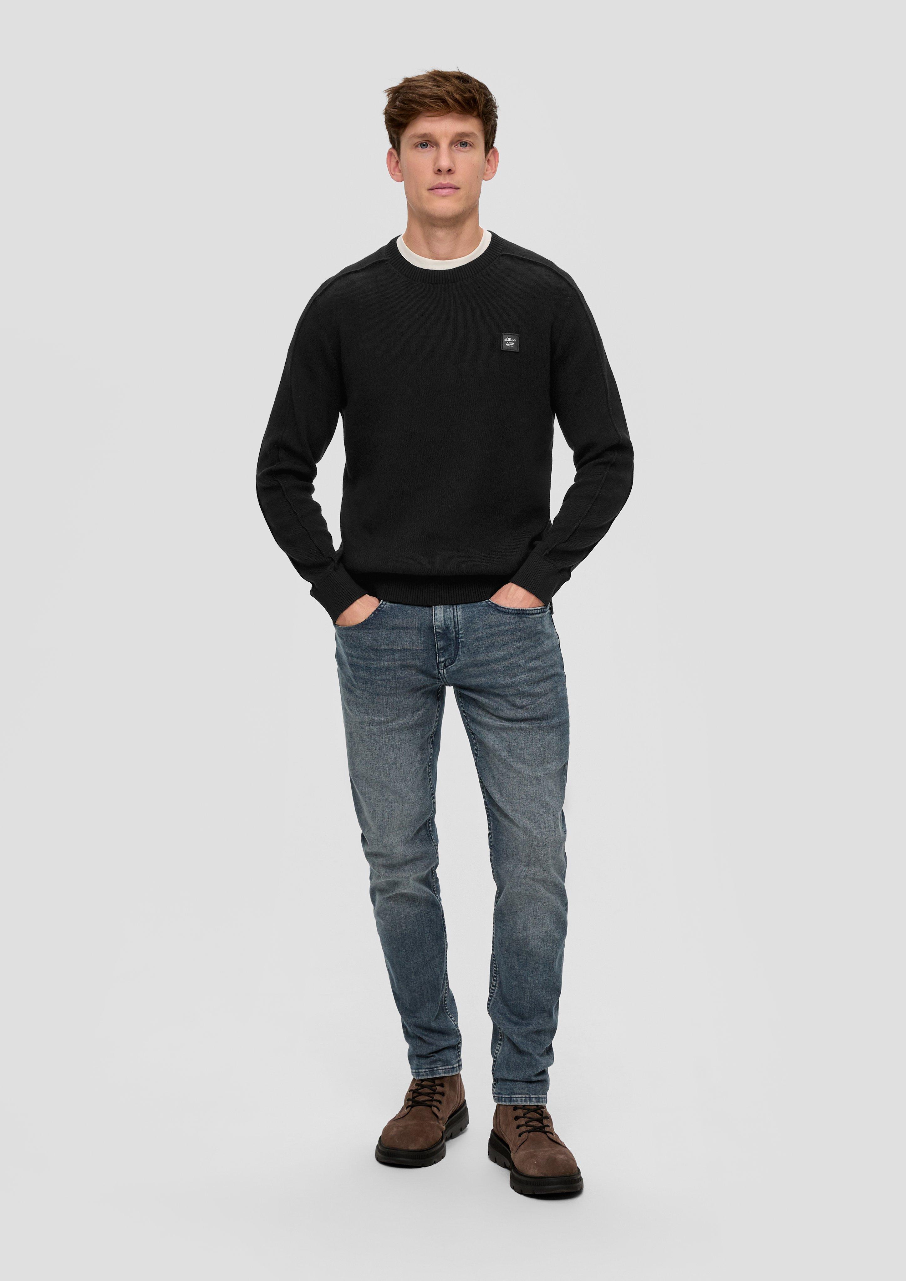Weicher Strickpullover aus Baumwolle  2141329-9999