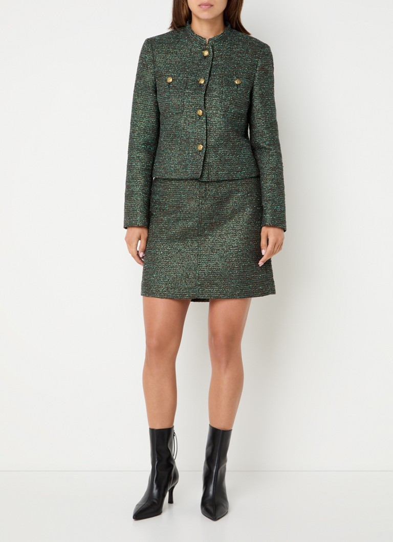 Giacca effetto tweed con inserti in lurex di Claudia Sträter