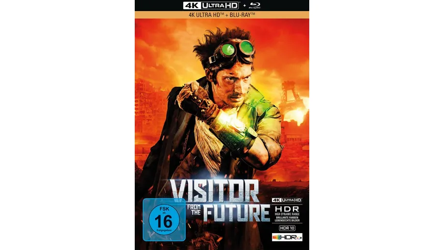 Visitor from the Future - 2-Disc Limited Collector's Edition im Mediabook (UHD-Blu-ray + Blu-ray)