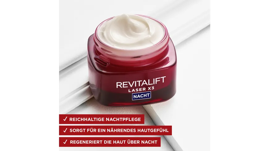 L'Oréal Revitalift Laser X3 Cica Nachtcreme 50 ml