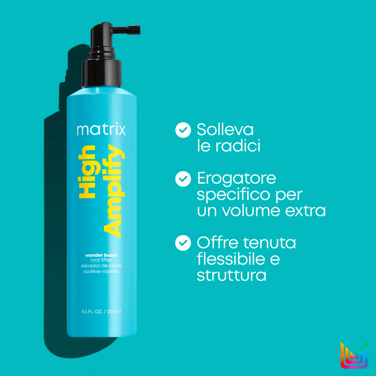 Laca para el cabello Total Results High Amplify Wonder Boost - Laca para peinar y dar acabado al cabello.