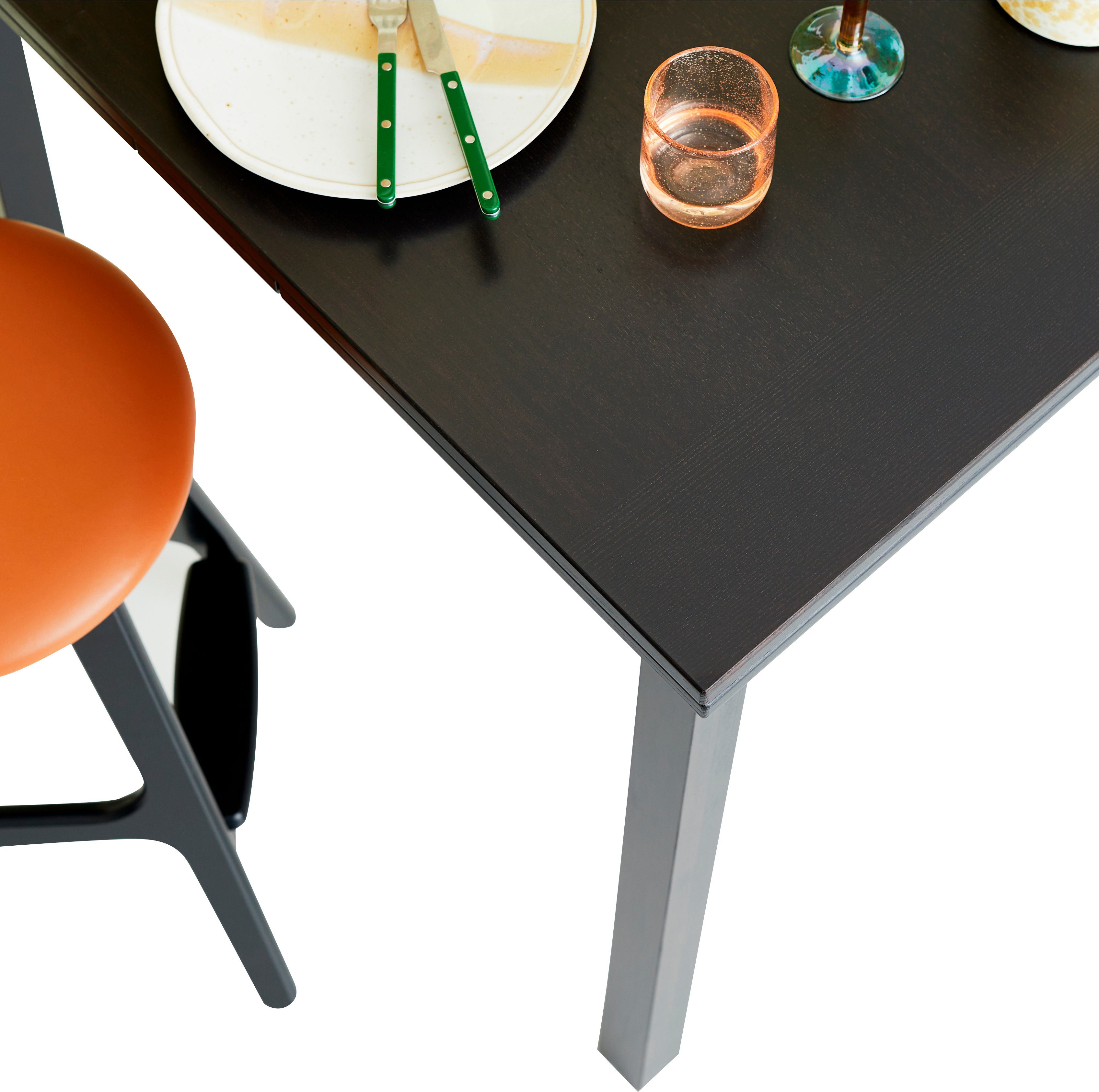 Hammel Furniture Tresentisch Basic by Hammel Dinex, aus Wenge Furnier/Massivholz, in zwei Breiten, mit Auszugsfunktion