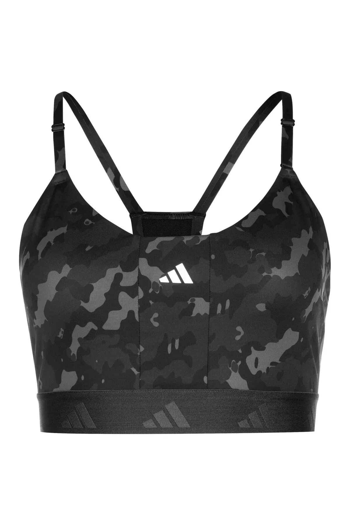 adidas  Sport-BH - Grau - Farbverlauf