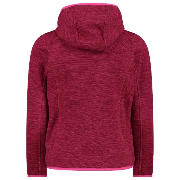 CMP - Girl's Jacket Fix Hood Jacquard Knitted 3H19825 - Fleecejacke