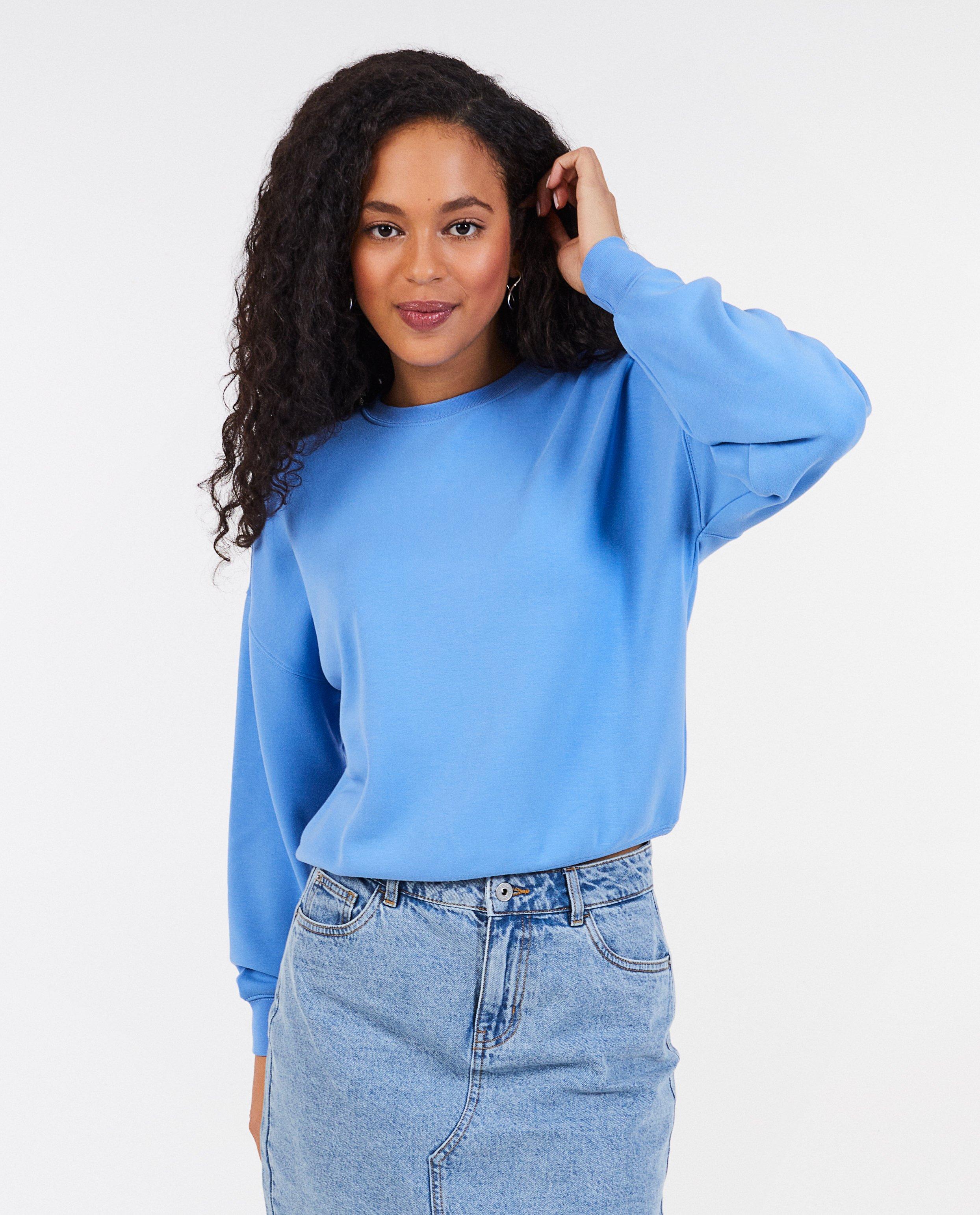 Pulover Sora Blue albastru