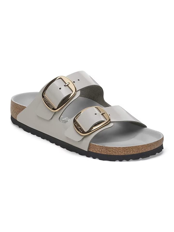 Birkenstock Leder-Pantoletten 