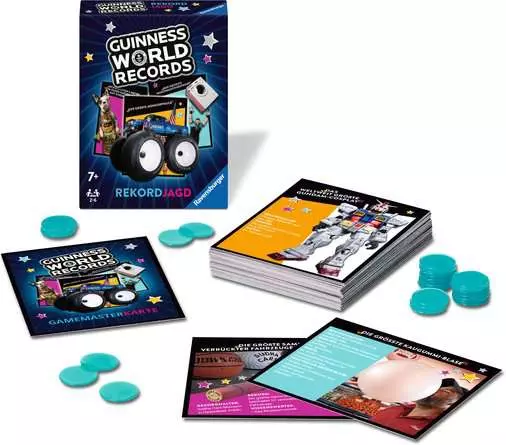 Guinness World Records - Rekordjagd - Kartenspiel ab 7 Jahren