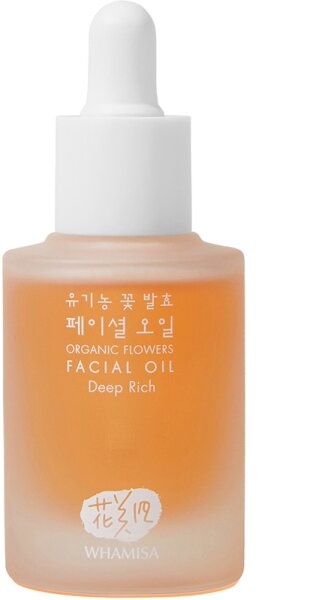 WHAMISA Organic Flowers Facial Oil Deep Rich Gesichtsöl