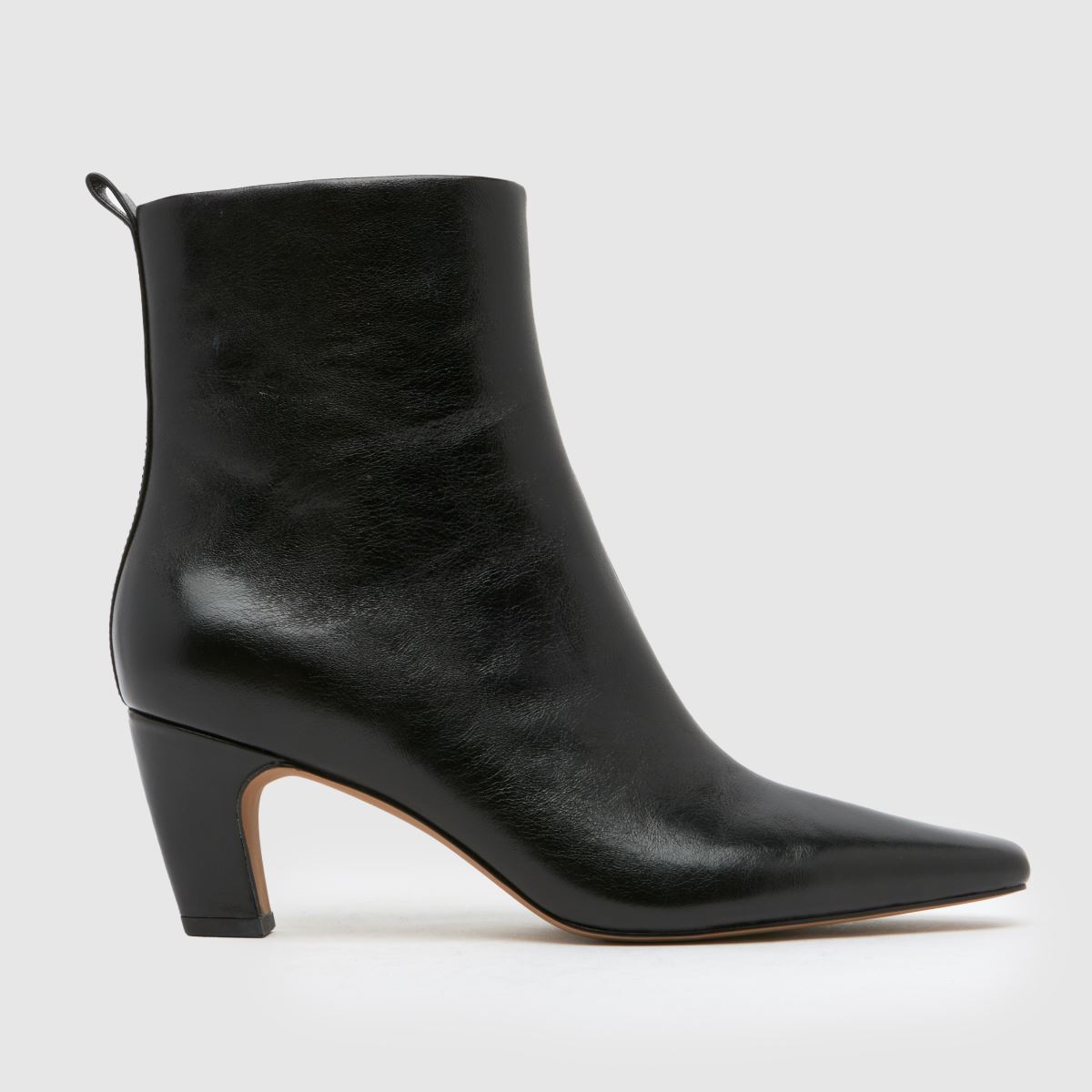 Schuh Blakely – Svarta stövlar i läder med mejslar