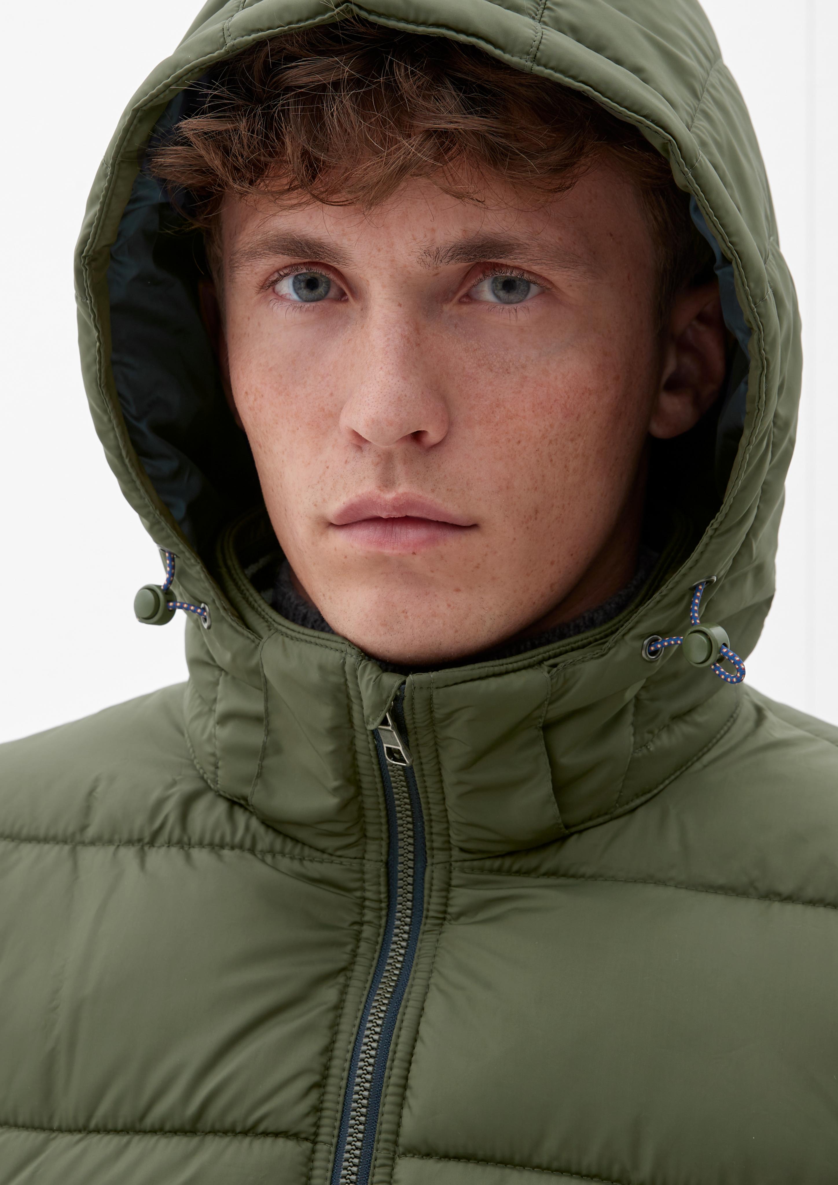 Kapuzenjacke mit Steppung  2123184-7940