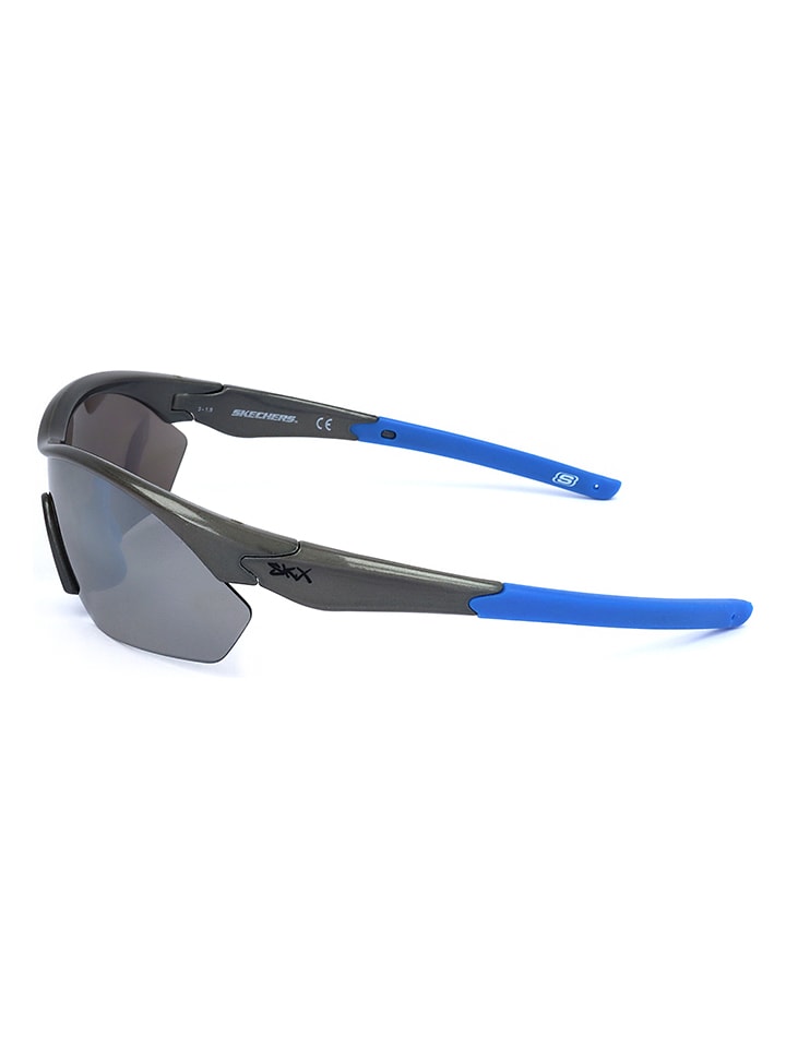 Skechers Kinder-Sonnenbrille in Schwarz/ Blau günstig kaufen onesize