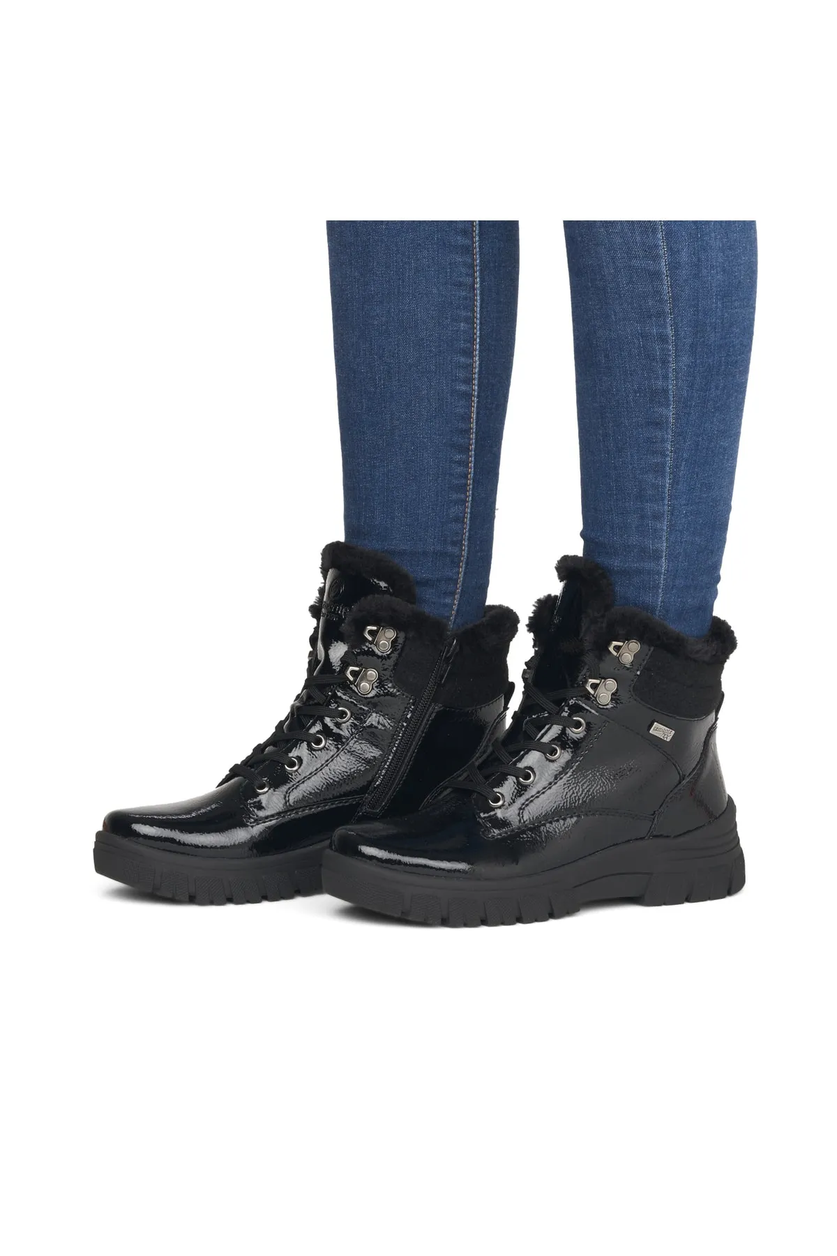 Remonte  Stiefelette - Schwarz - Blockabsatz