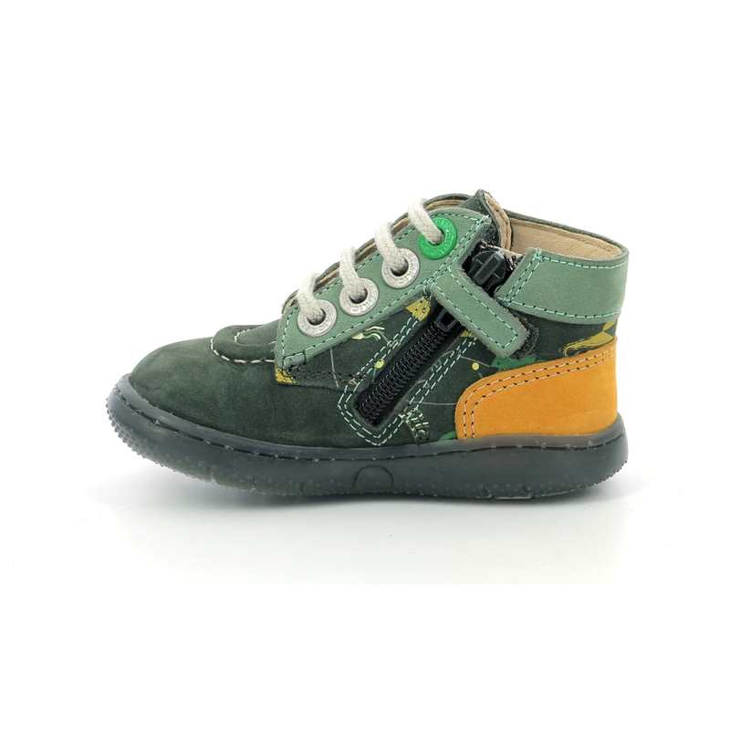 Bottillons cuir Kickbonzip
