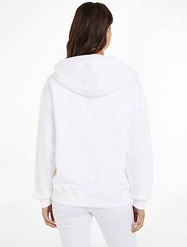 TOMMY-JEANS Damen Sweatjacke mit Kapuze TJW RLX XS BADGE ZIP TRHU
