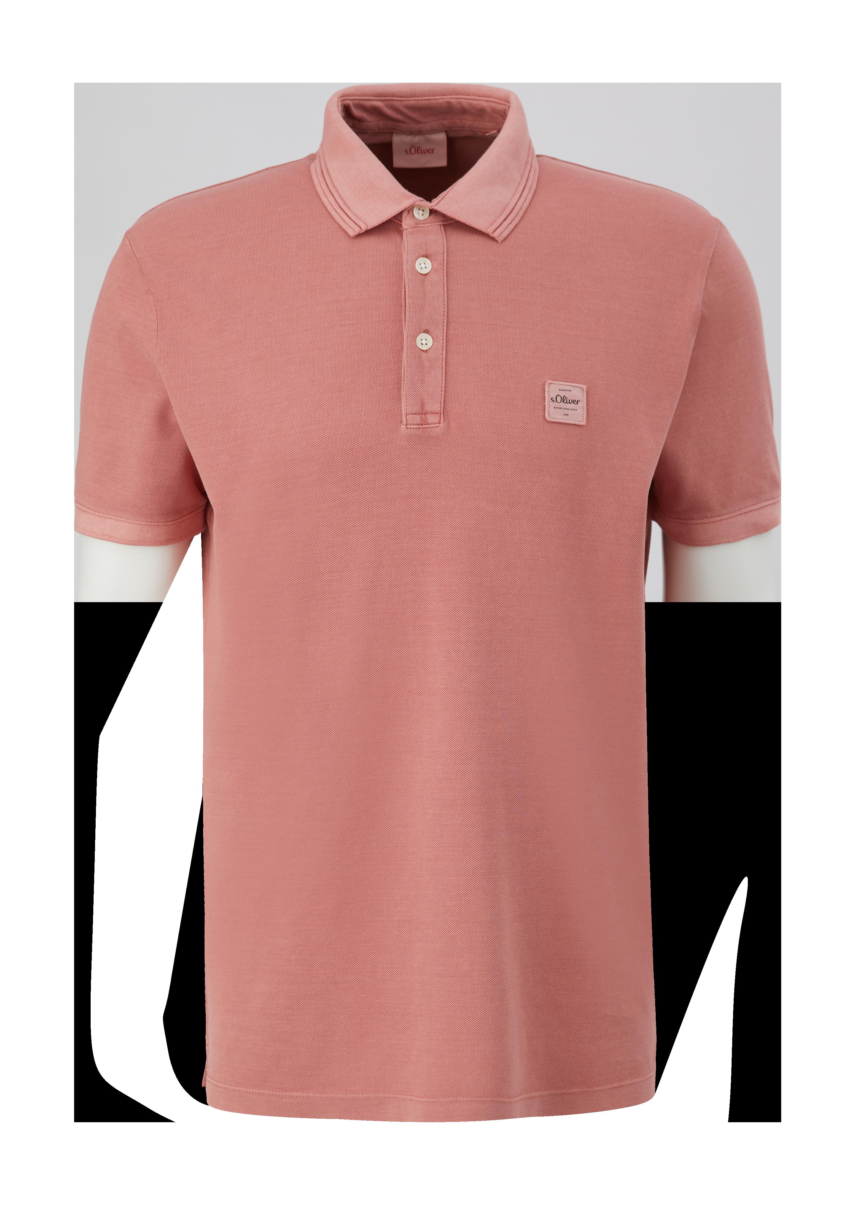 Polo-Shirt mit Logo-Patch  2131481-2071