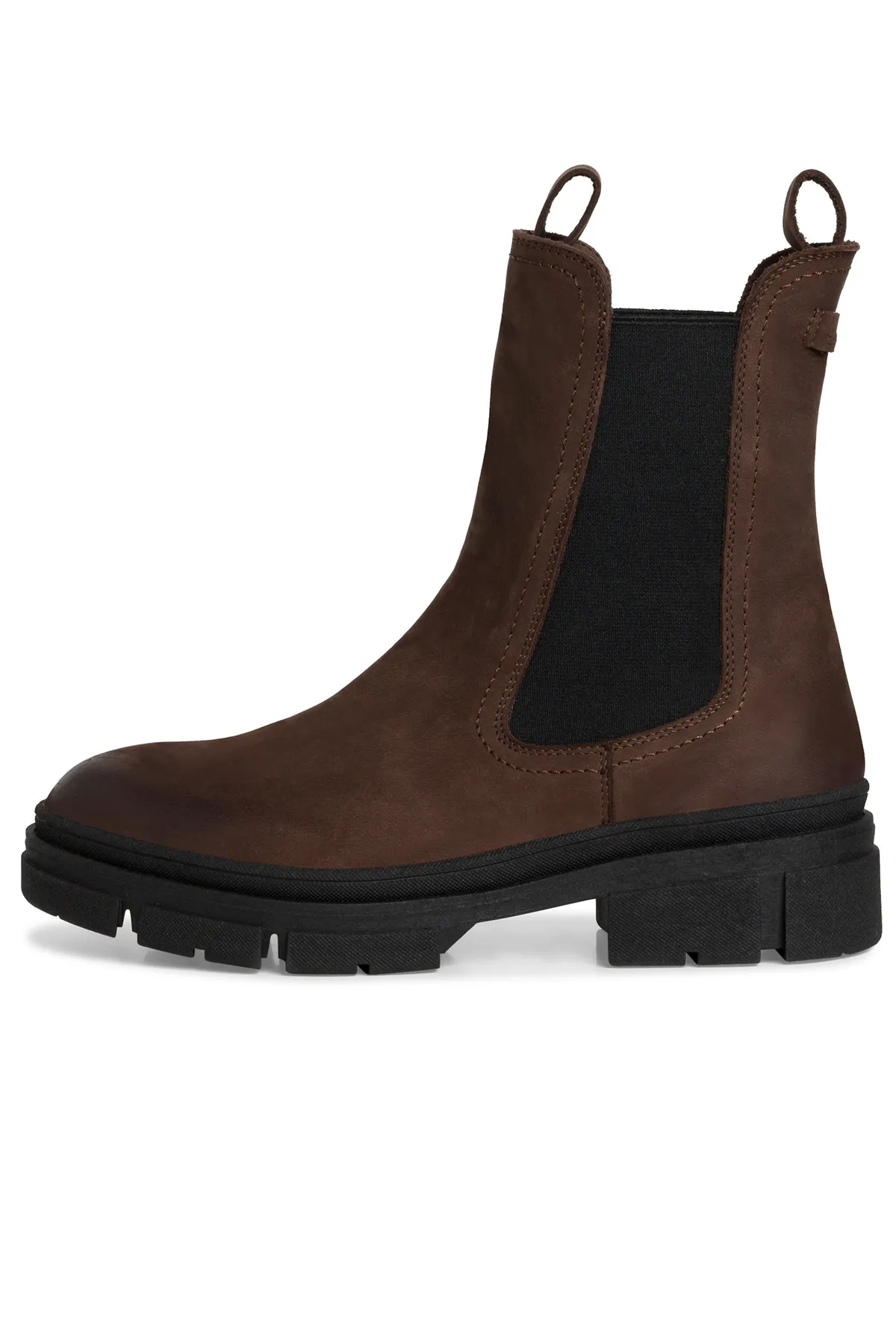 Tamaris  Stiefelette - Braun - Blockabsatz