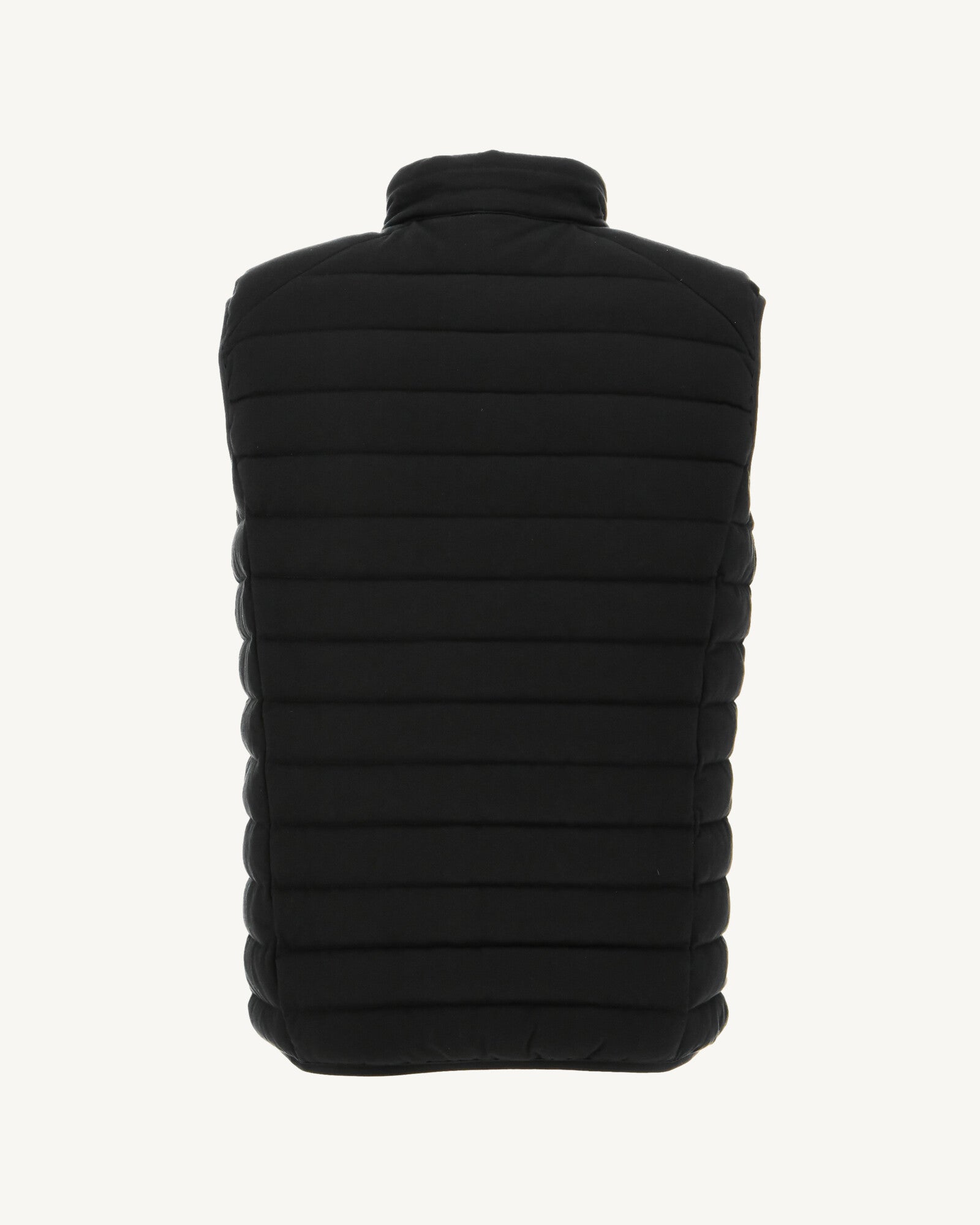 Doudoune sans manches jersey Noir Tom