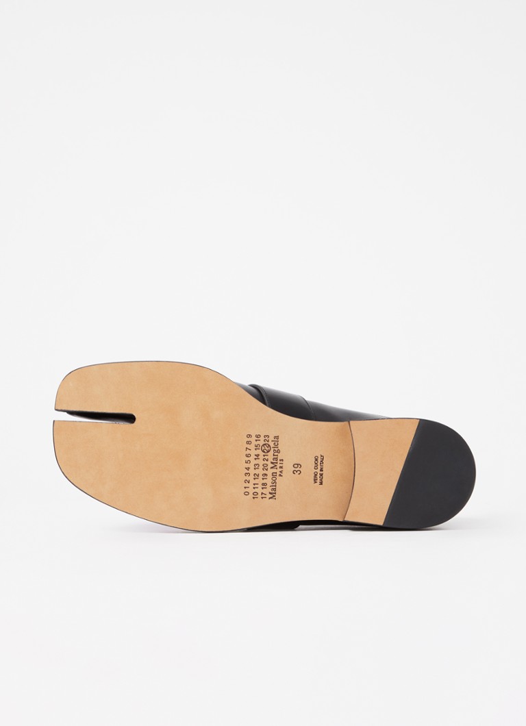 Mokasyny Maison Margiela Tabi ze skóry cielęcej