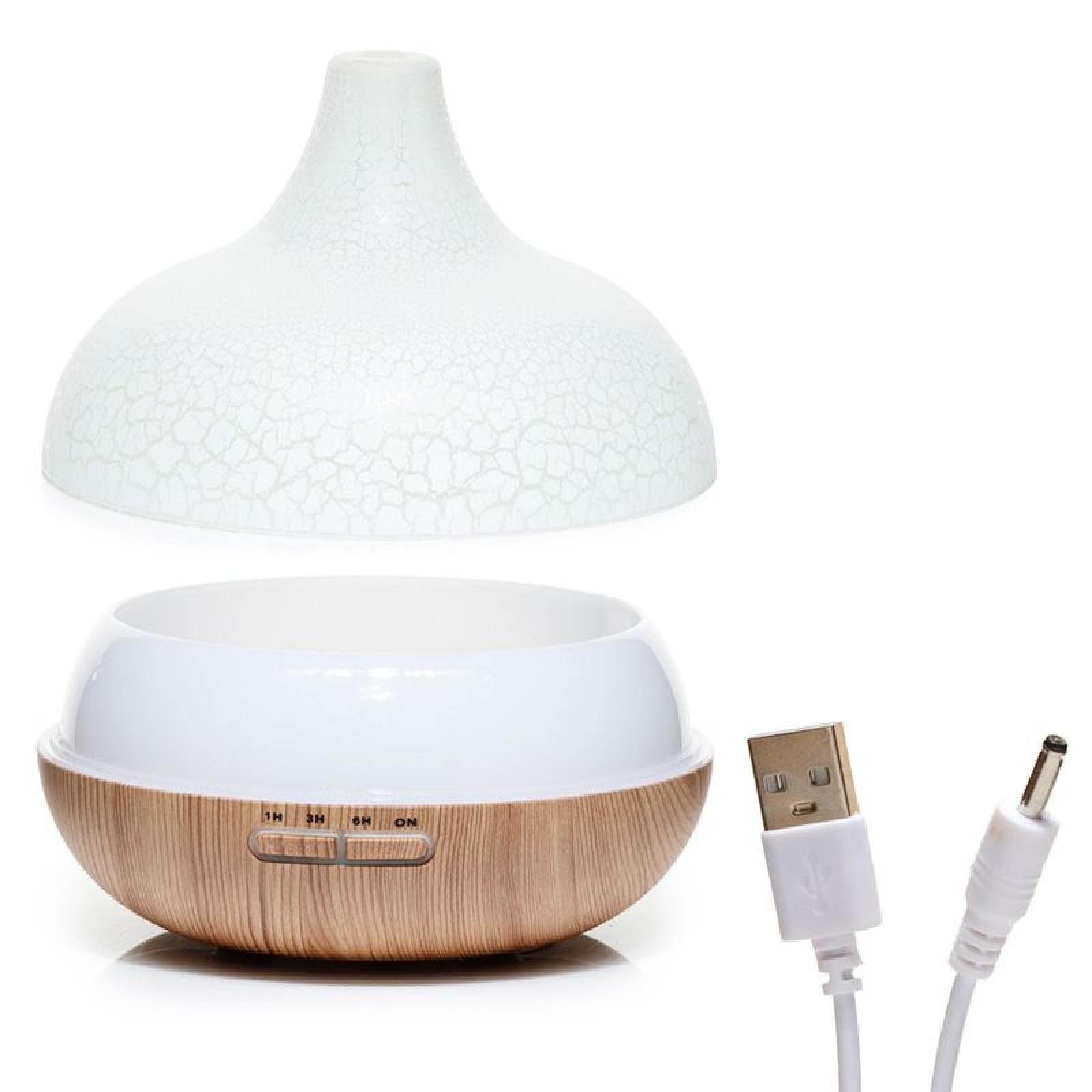 Puckator Diffuser Eden Elemental tropfenformiger farbwechselnder USB Duftöl Diffuser Luf