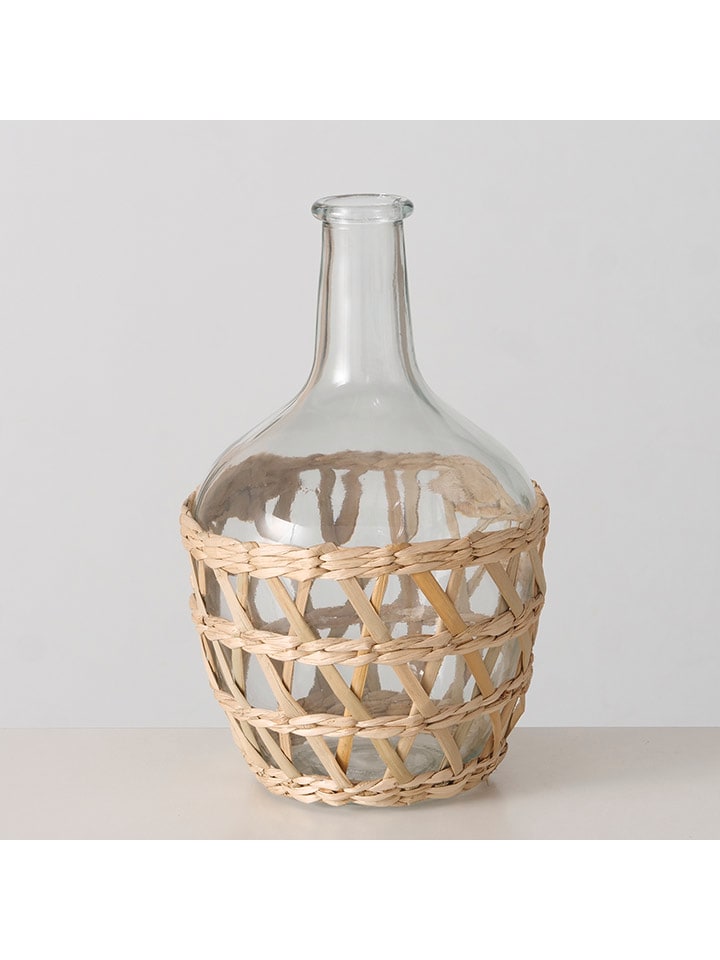 Boltze Vase ''Torino'' in Beige - (H)25,8 x Ø 16 cm günstig kaufen onesize