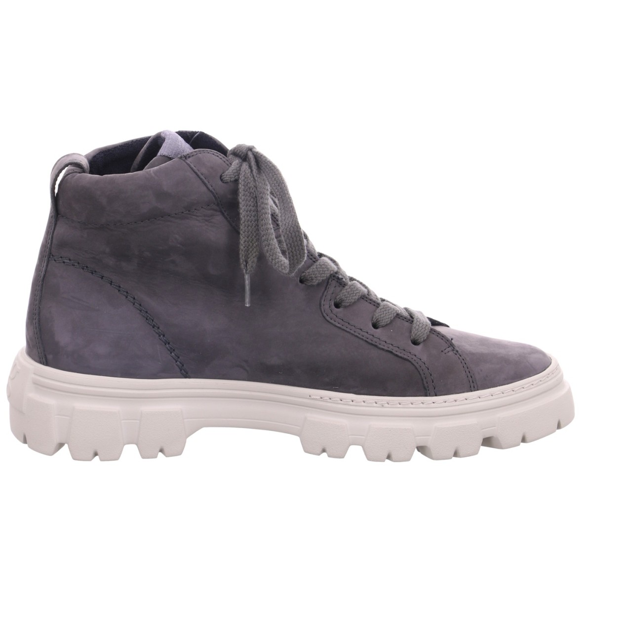 PAUL GREEN Stiefeletten grau Schnürstiefelette