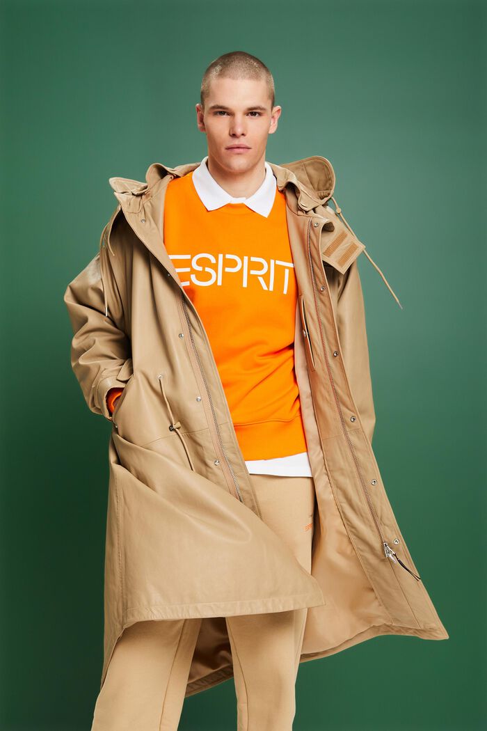 Multifunktionaler Parka aus Leder