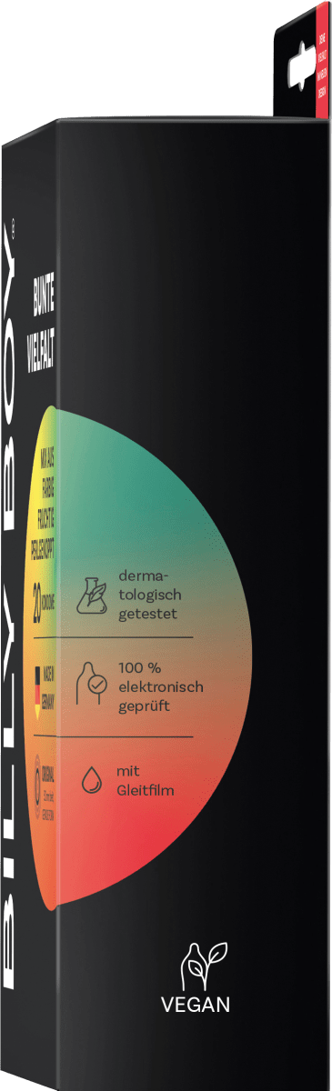 Kondome Bunte Vielfalt, Breite 52 mm, 20 St