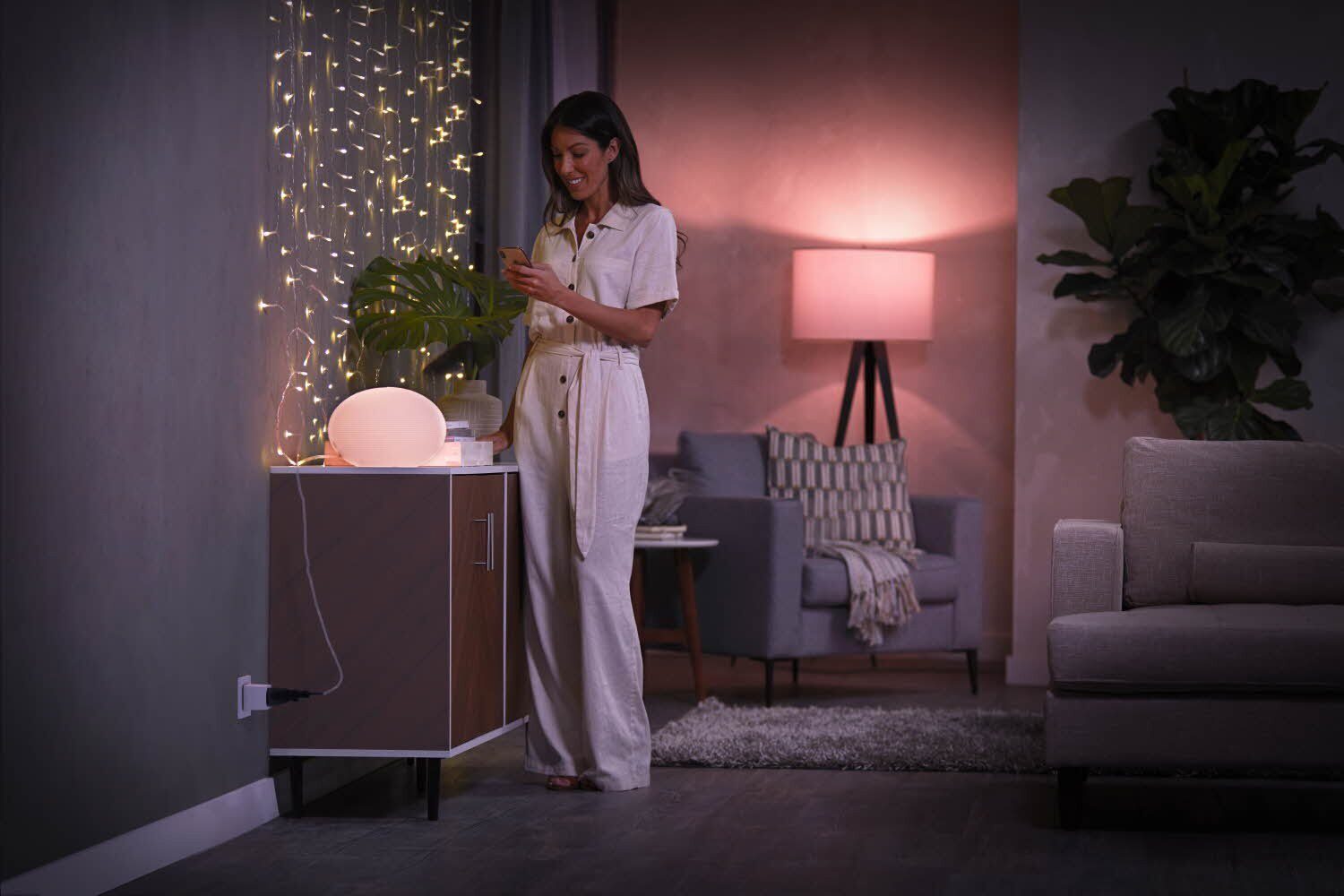 Philips Hue Schalter SmartPlug Steckdose Weiß 2er Set (Set, 2-St)