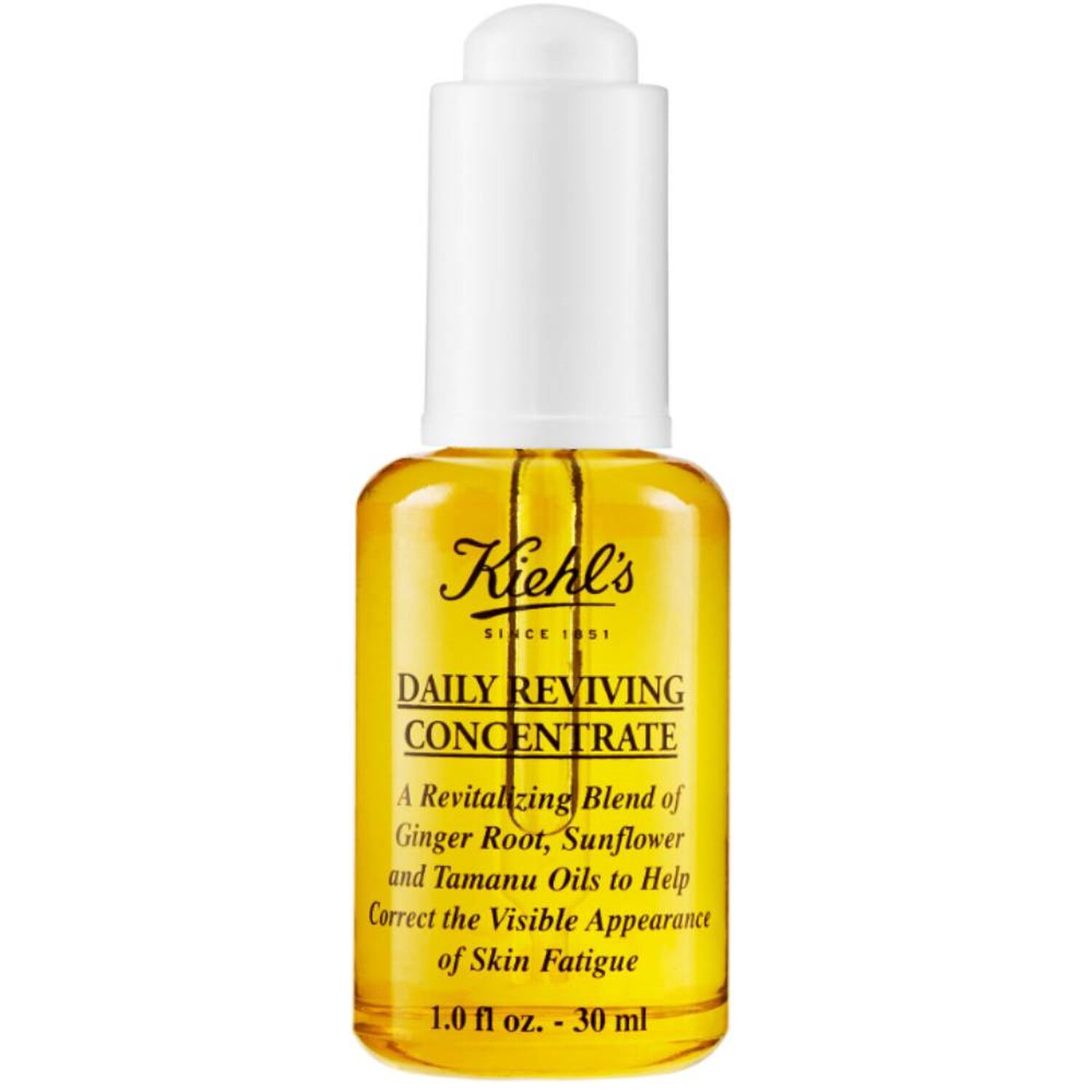 kiehl's Daily Reviving Concentrat Huile visage de jour protectrice et revitalisante