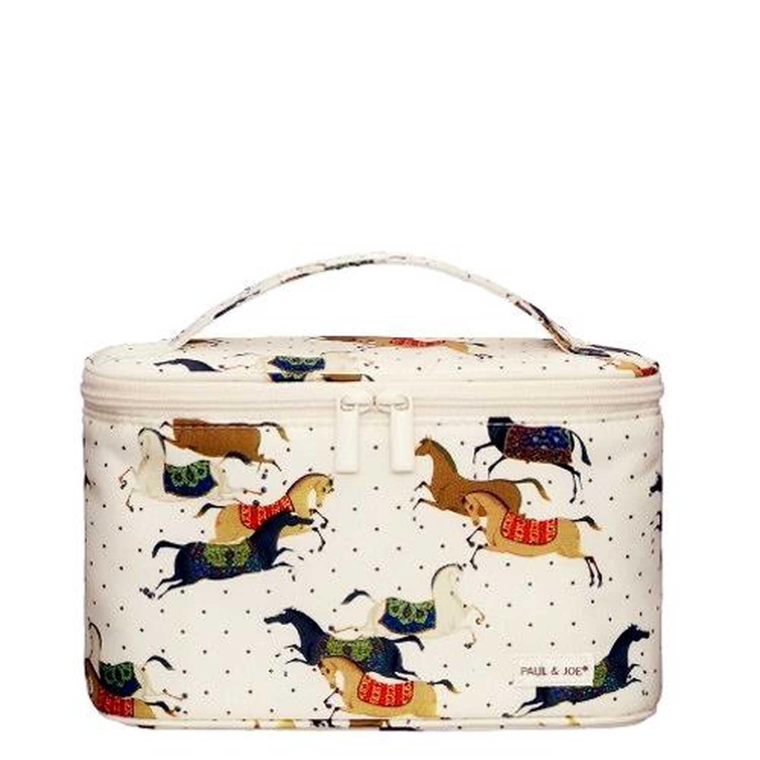 paul & joe Make Up Bag IV Maquillage Trousse Imprimé Chevaux
