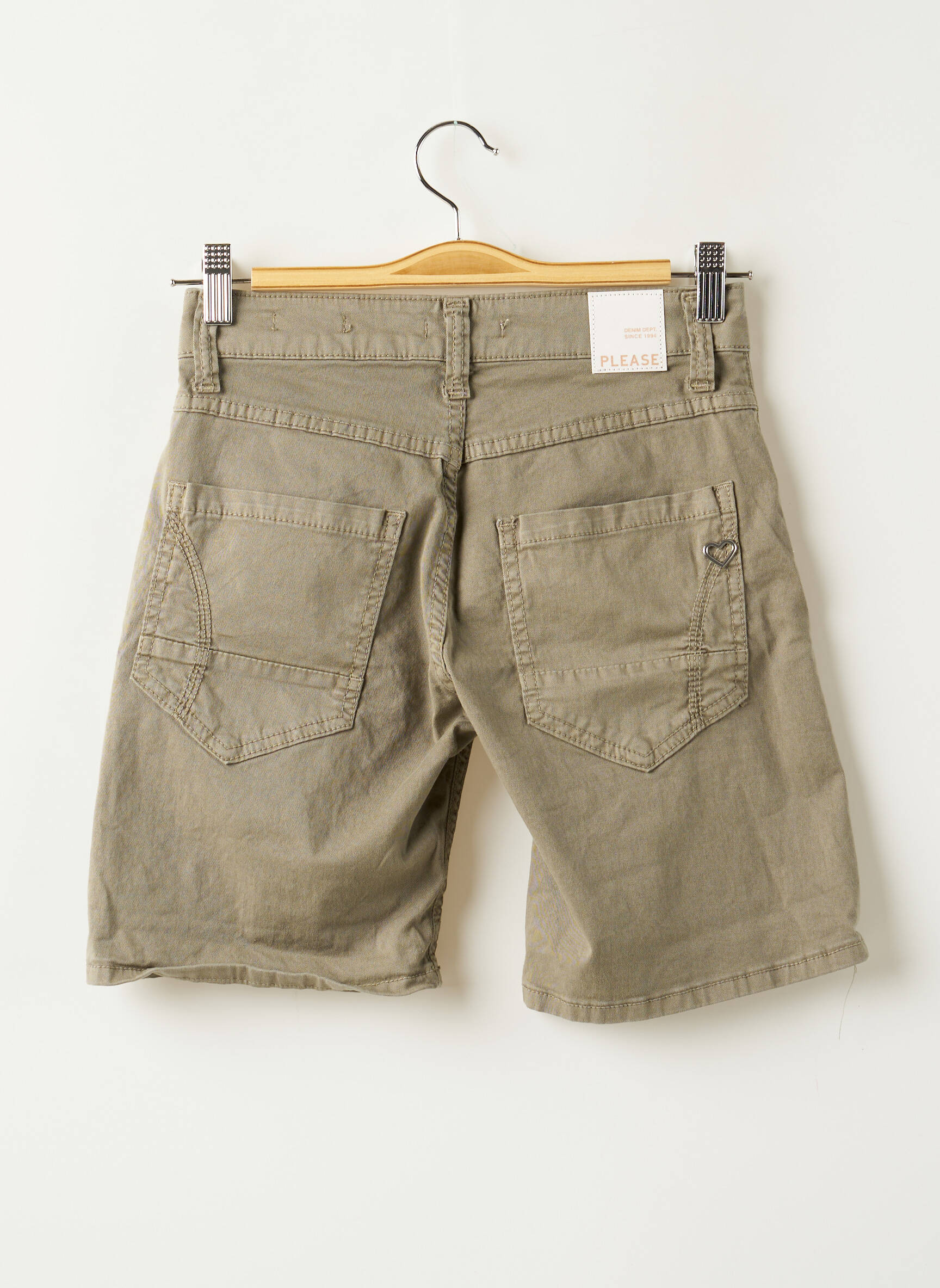 Please Shorts 1 Femme couleur vert