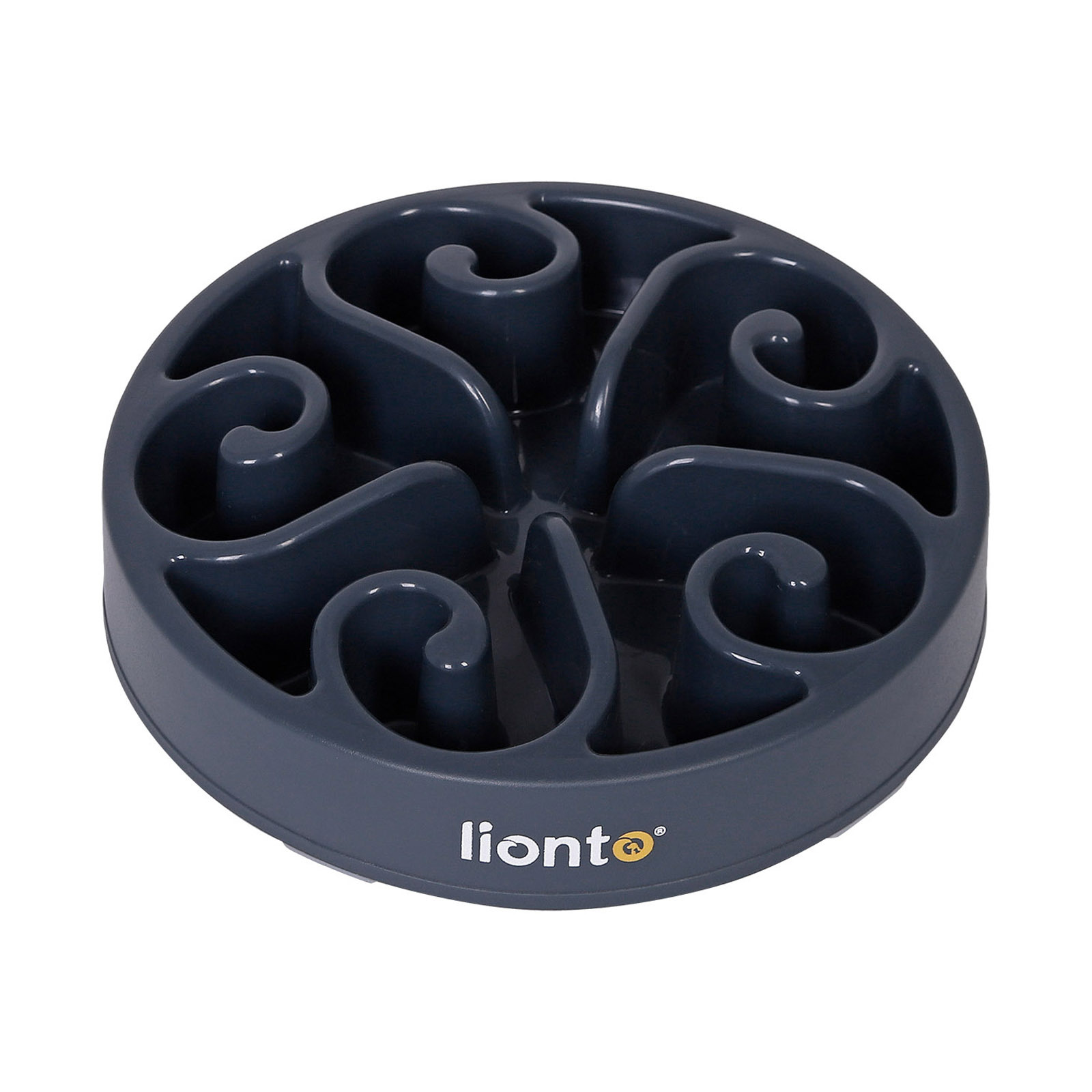 Lionto Futternäpfe Lionto Hundenapf, Antischlingnapf grau L