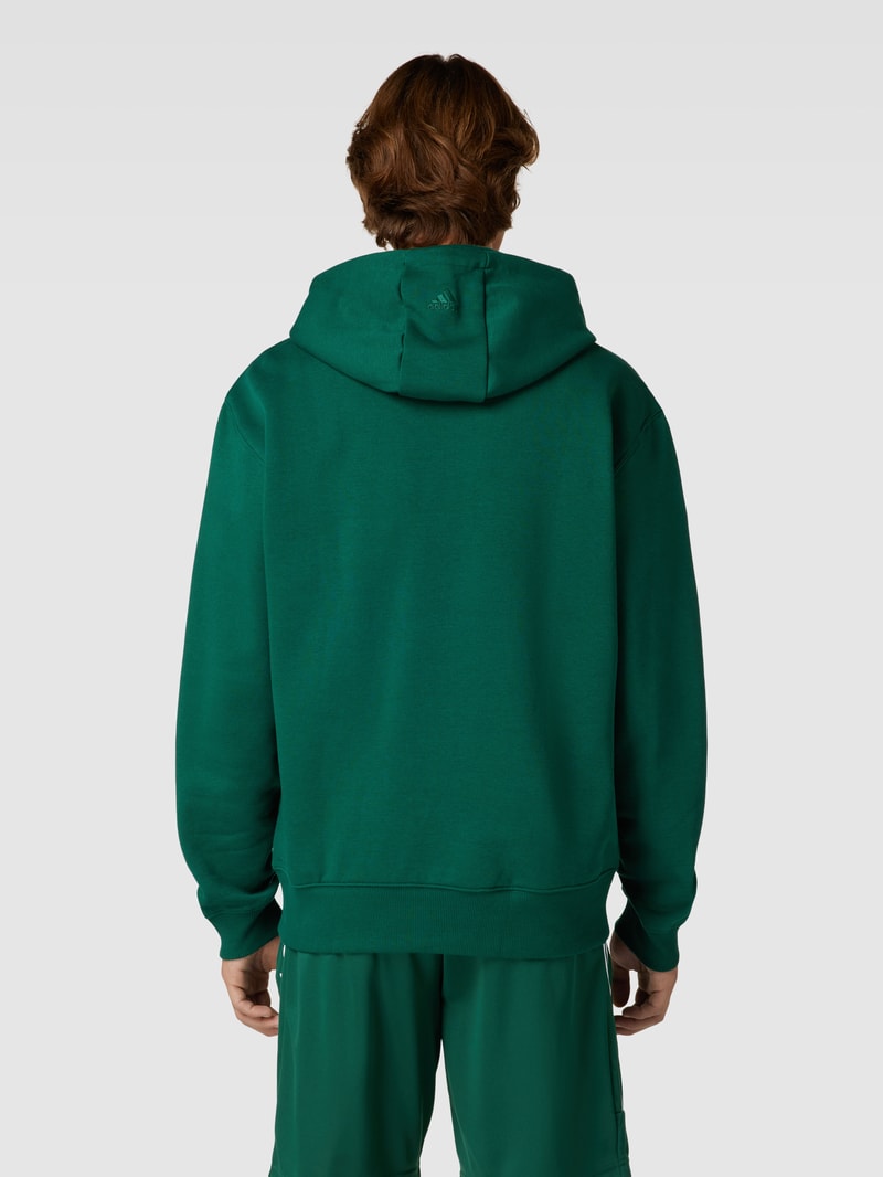 Hoodie mit Label-Print in bottle