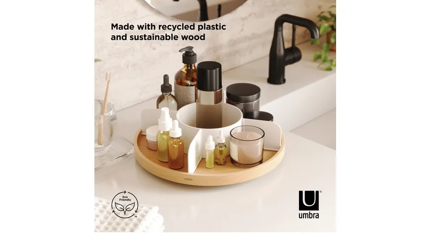 umbra Bellwood Lazy Susan drehbarer Organizer
