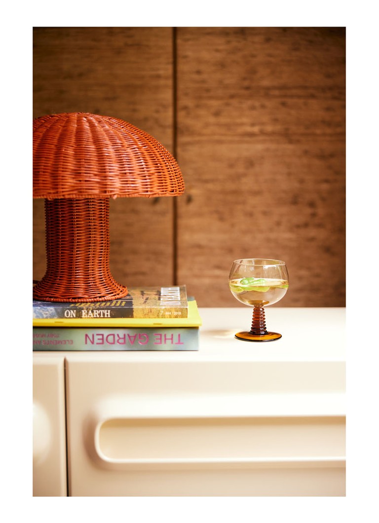 HKliving Rattan asztali lámpa Ø34 cm