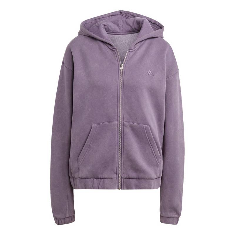 adidas ALL SZN Washed Kapuzenjacke Sweatjacke Damen